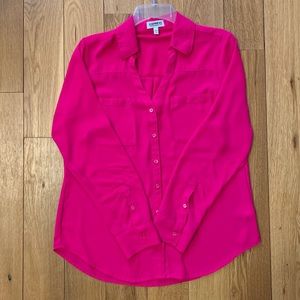Pink portofino button down
